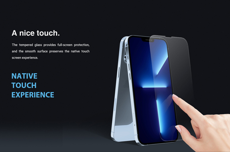 ROCKROSE θήκη & tempered glass 2.5D Premium για iPhone 14 Plus, διάφανο - Image 3
