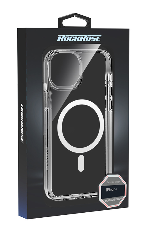 ROCKROSE θήκη Magcase Neo για iPhone 14 Plus, με μαγνήτες, διάφανη - Image 3