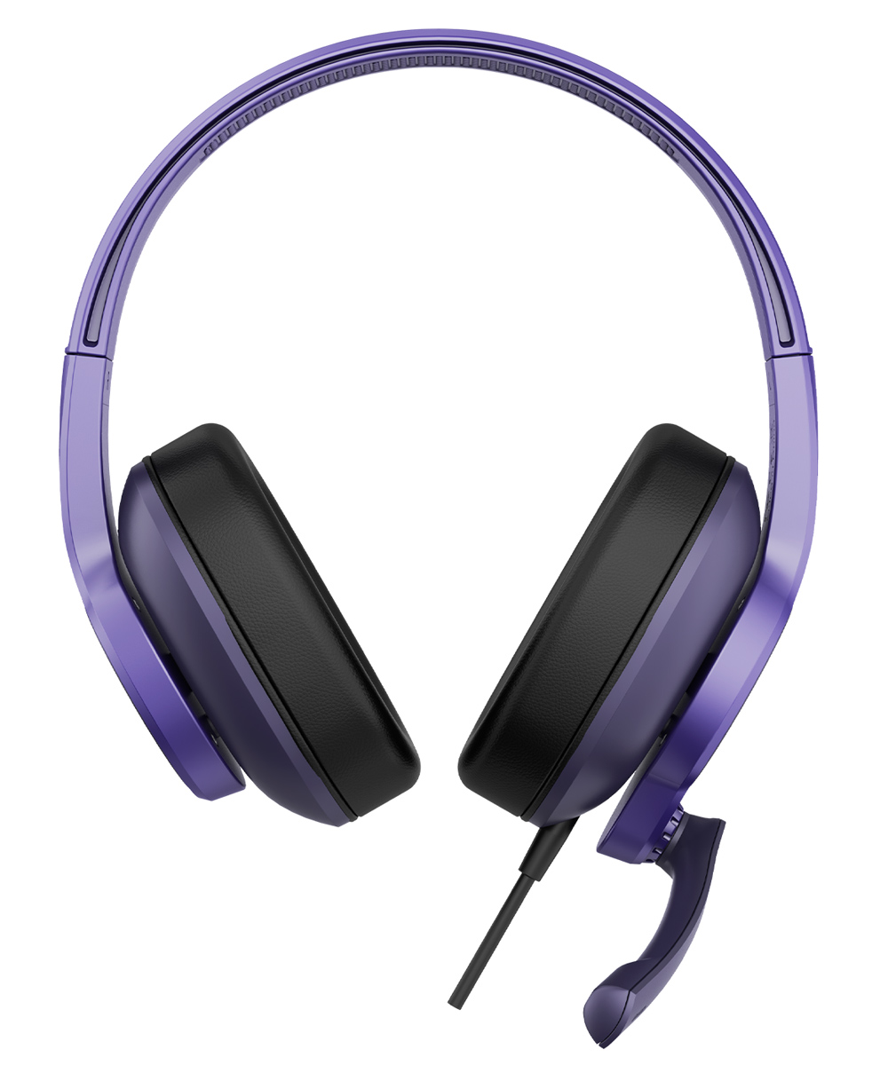 SADES gaming headset UPOWER, 3.5mm σύνδεση, 40mm, μωβ - Image 4