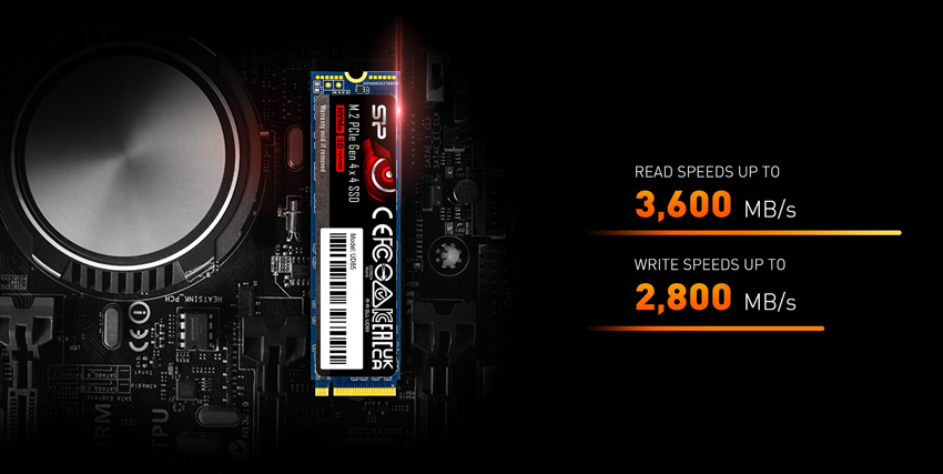 SILICON POWER SSD PCIe Gen4x4 M.2 2280 UD85, 2TB, 3.600-2.800MB/s - Image 4