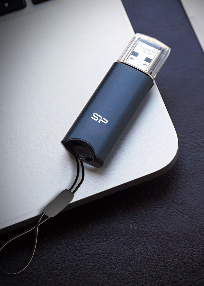 SILICON POWER USB Flash Drive Marvel M02, 256GB, USB 3.2, μπλε - Image 2