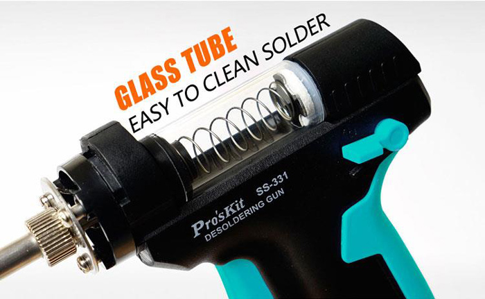 PROSKIT σταθμός αποκόλλησης SS-331B με οθόνη, 140W, 160~480 °C - Image 4