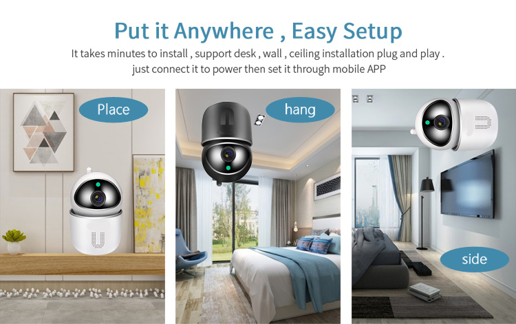 SECTEC smart IP κάμερα ST-891-2MTY με ανίχνευση κίνηση, Tuya, 2MP, 1080p - Image 7