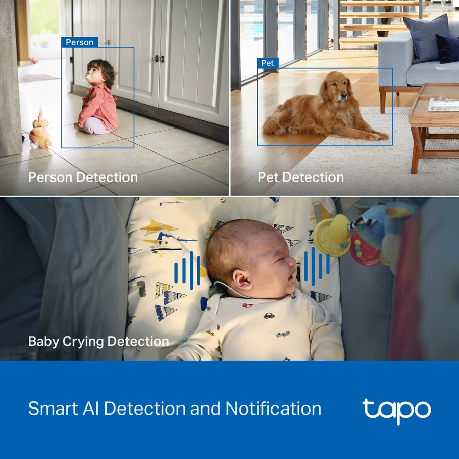 TP-LINK smart camera Tapo C260, 4K, WiFi, two-way audio, Pan/Tilt , Ver. 1.0 - Image 9
