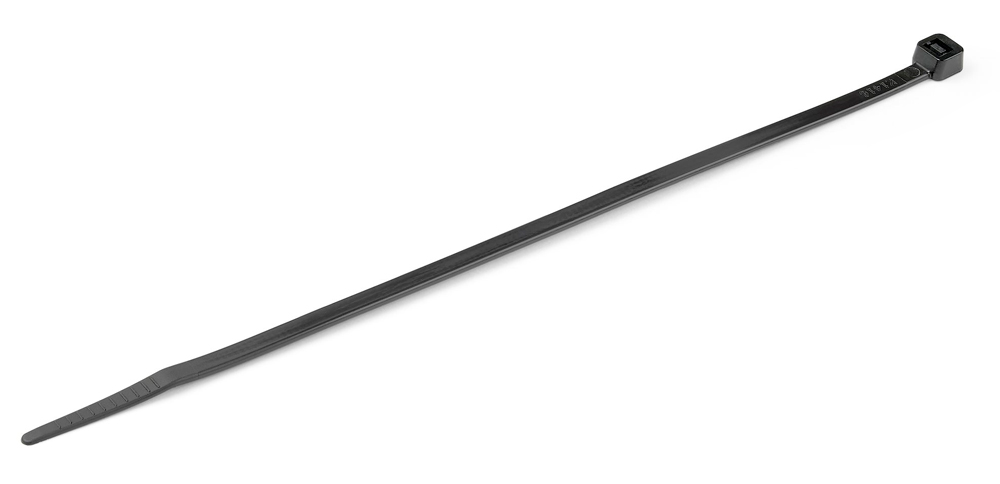 POWERTECH δεματικά καλωδίων TIES-060, 400x4.8mm, μαύρα, 100τμχ
