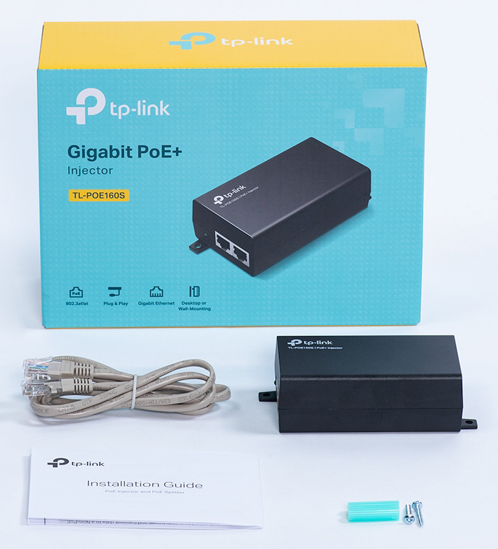 TP-LINK Gibagit PoE+ Injector TL-POE160S, 802.3af/at - Image 6