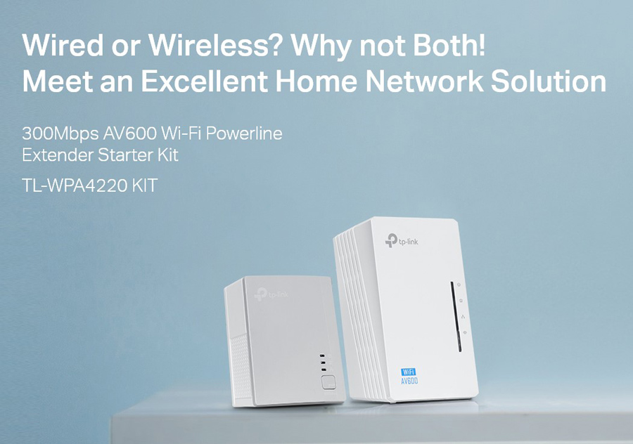 TP-LINK Wi-Fi AV600 Powerline Extender Kit TL-WPA4220, 300Mbps, Ver. 4.0 - Image 5