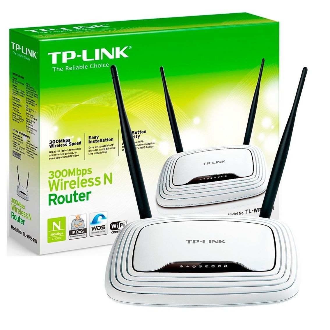 TP-LINK Ασύρματο N Router TL-WR841N, 300Mbps, Ver. 1.0 - Image 3