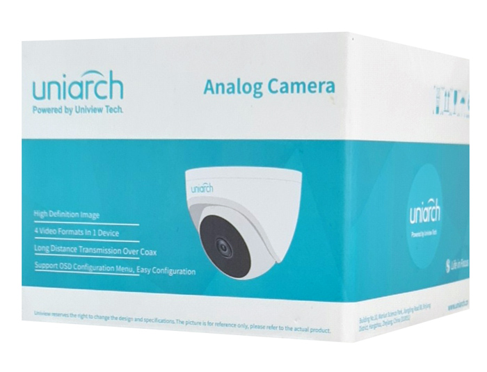 UNIARCH υβριδική κάμερα UAC-T132-F28-H, 2.8mm, 2MP, IR 20m - Image 4