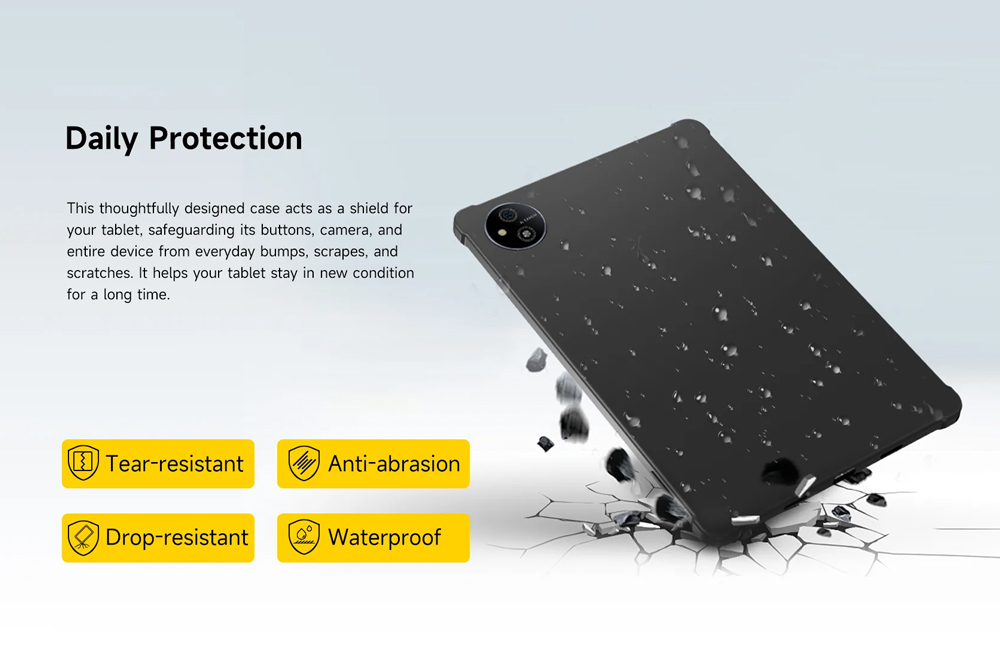 ULEFONE TPU θήκη προστασίας UAS28 για tablet Tab A11 series, γκρι - Image 2