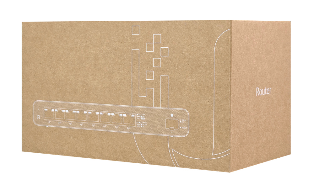 UBIQUITI router UISP-R, 8x Gigabit Ethernet Θύρες, 1000Mbps, PoE 30W - Image 5