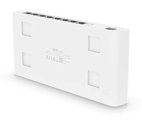UBIQUITI Switch UISP, 8-Port Gigabit, 10/100/1000 Mbps, PoE - Image 3