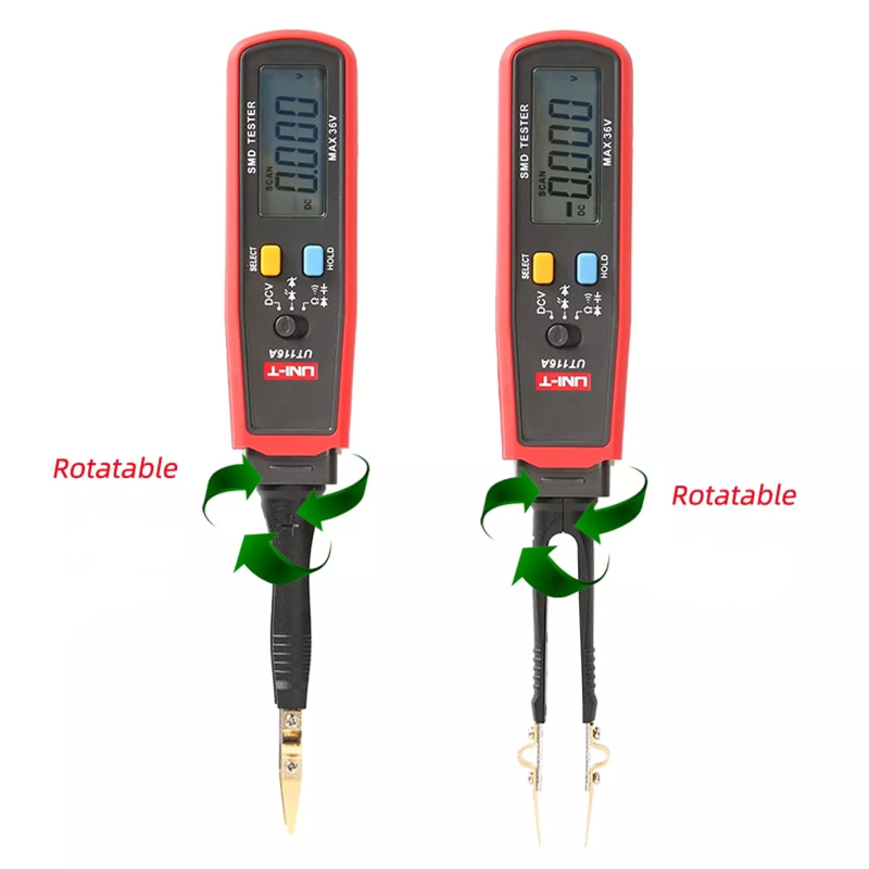 UNI-T ψηφιακό SMD tester UT116A, 36V DC - Image 2