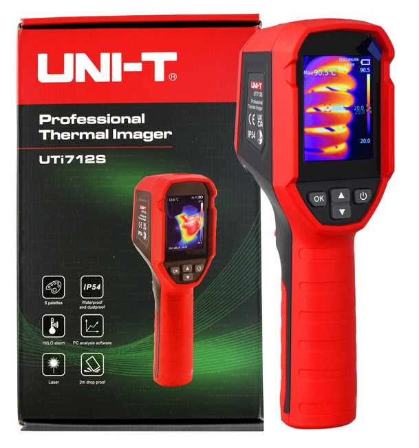 UNI-T συσκευή θερμικής απεικόνισης UTi712S, -20 έως 400 °C, IP54 - Image 5