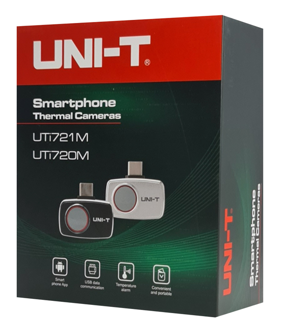 UNI-T συσκευή θερμικής απεικόνισης UTi721M για smartphone, έως 550 °C - Image 4