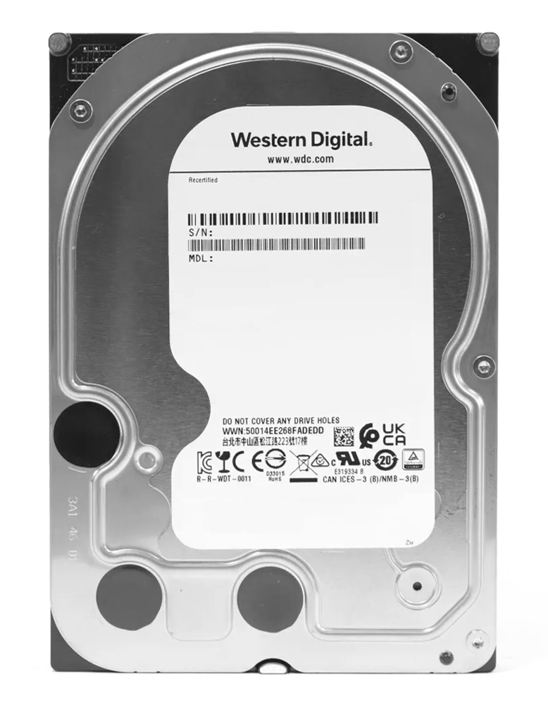WD σκληρός δίσκος Purple 3.5", 4TB, 256MB, 5400RPM, 6Gb/s, Factory Recertified