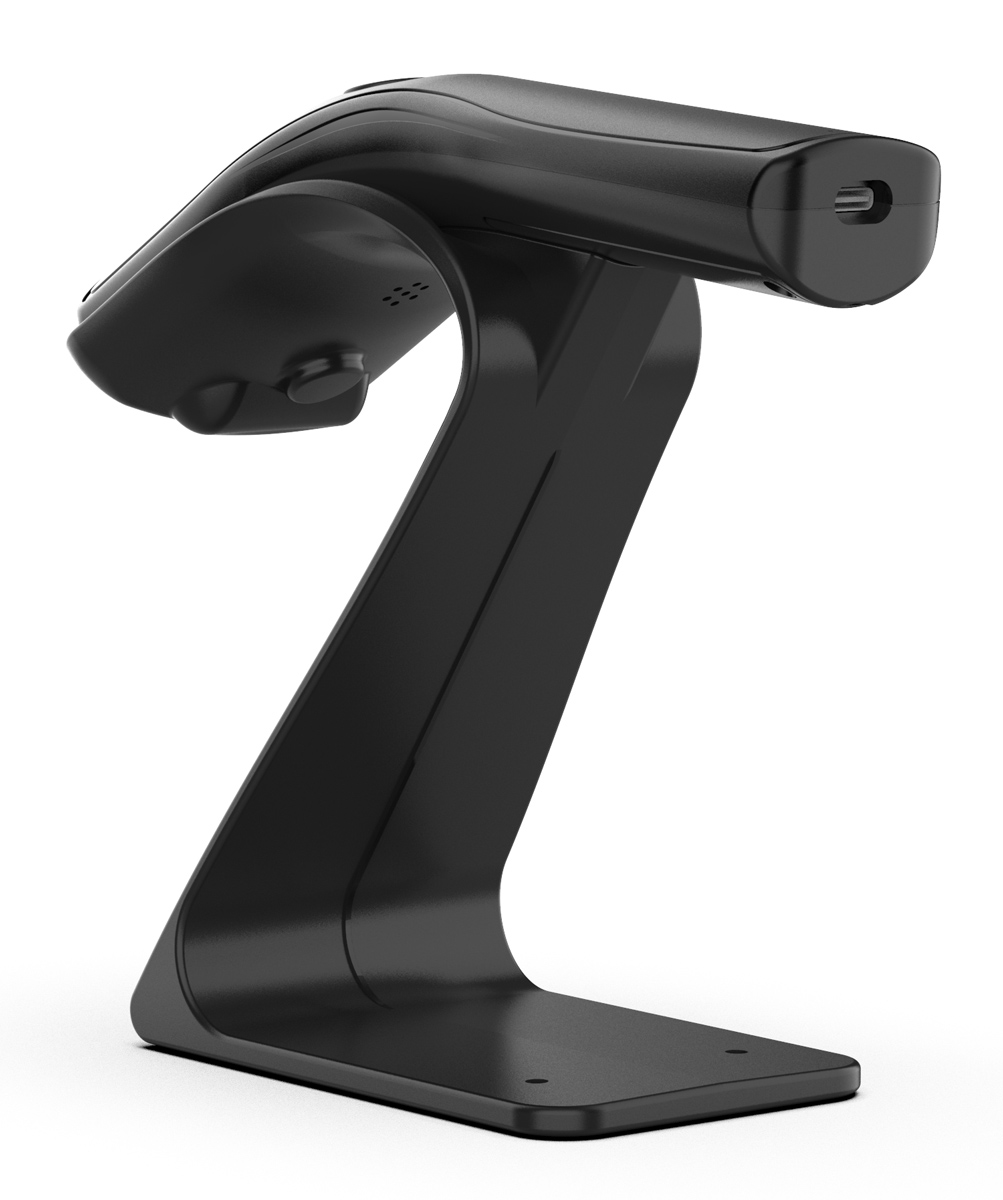 GTCODESTAR barcode scanner X-9200L με βάση, 1D & 2D, ενσύρματο & ασύρματο, Bluetooth, 800mAh, μαύρο - Image 3