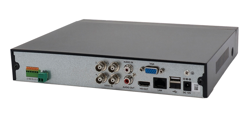 LONGSE XVR υβριδικό καταγραφικό XVR3004C1P, 8MP H.265/H.264, 4 καναλιών - Image 2