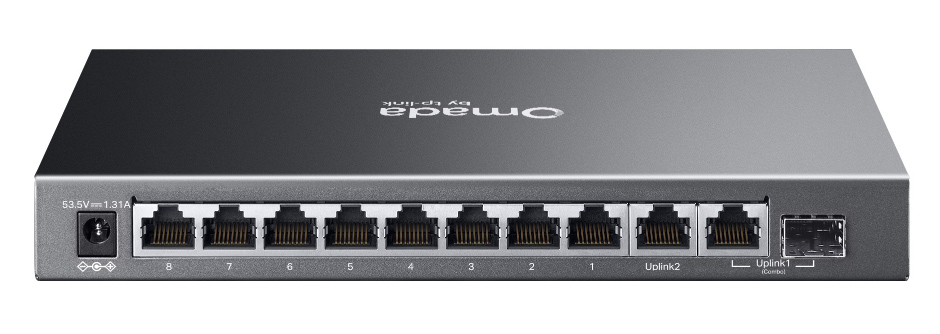 TP-LINK easy managed switch ES210GP, 10x Gigabit θύρες, PoE+, V1.0 - Image 3