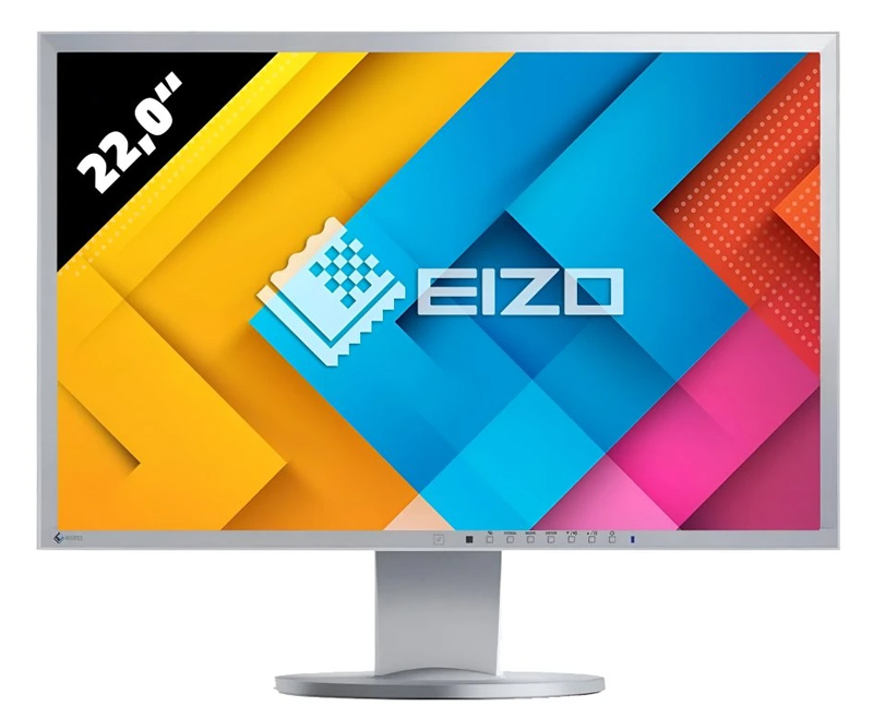 EIZO used οθόνη EV2216W LΕD, 22" 1680x1050, VGA/DVI/DisplayPort, Grade A