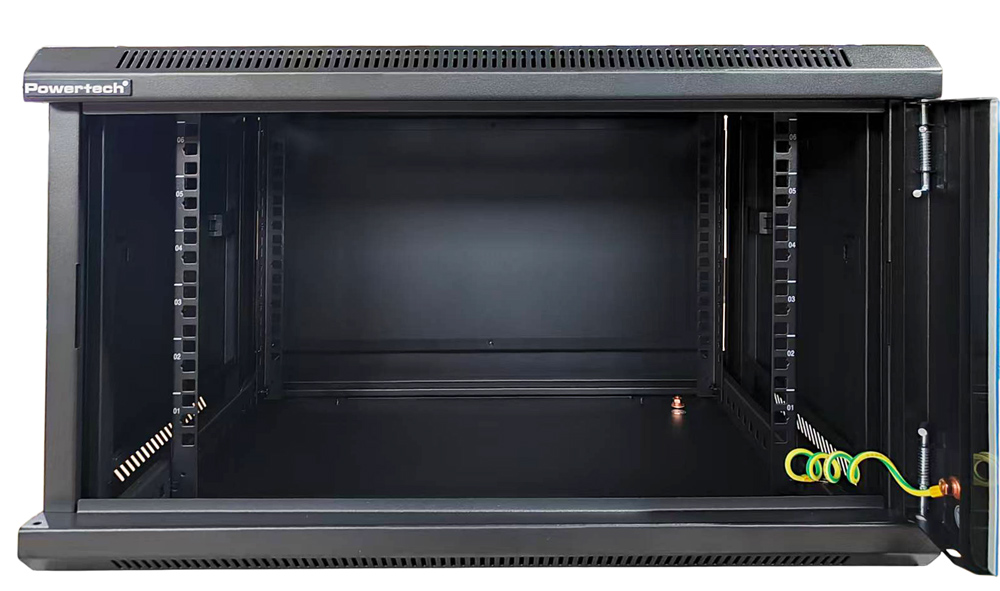 POWERTECH επιτοίχια καμπίνα rack 19" NETW-0037, 600 x 450 x 370mm, 6U - Image 2