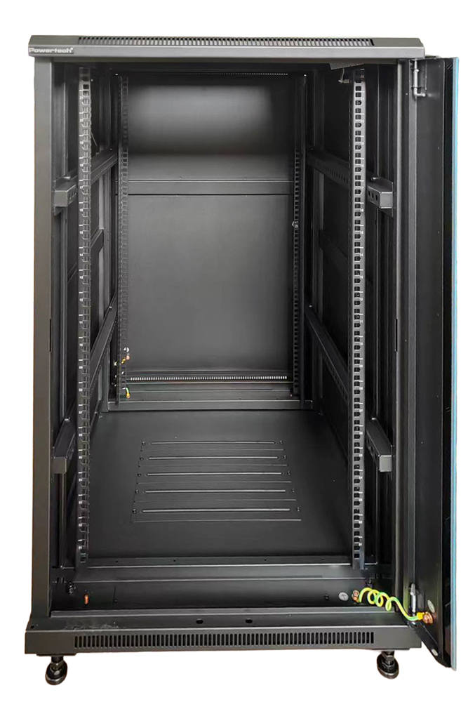 POWERTECH επιδαπέδια καμπίνα rack 19" NETW-0040, 600 x 800 x 1166mm, 22U - Image 2