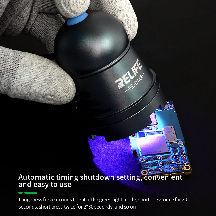 RELIFE UV λάμπα RL-014A για στέγνωμα κόλλας UV, USB, 10W - Image 5