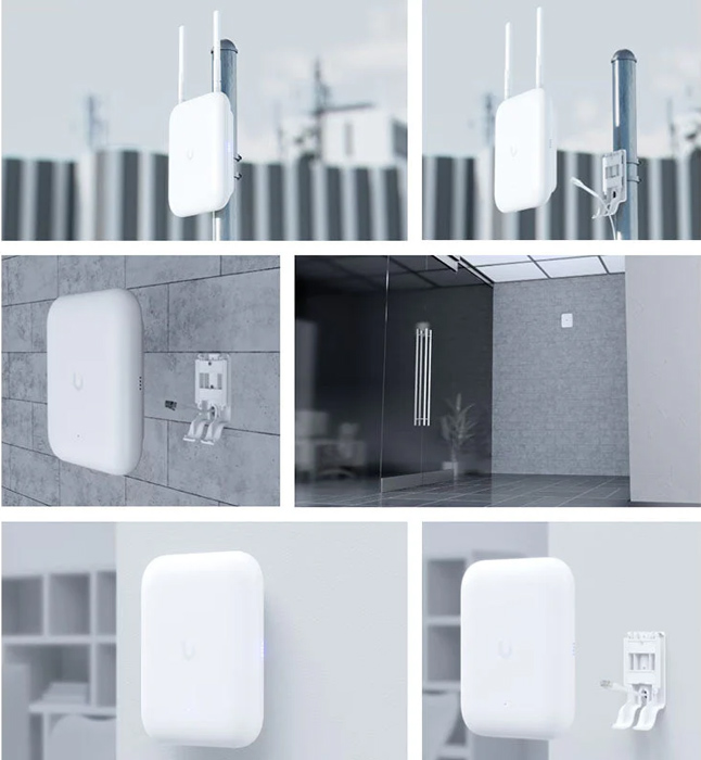UBIQUITI access point UniFi U7 Outdoor, WiFi 7, Dual band, PoE+ - Image 2