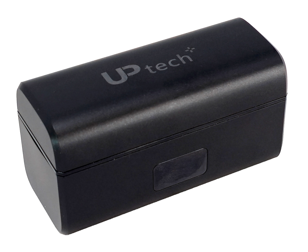 UPTECH ασύρματα μικρόφωνα UPW-M9MAX με θήκη φόρτισης, USB-C, 2.4GHz, μαύρο - Image 5