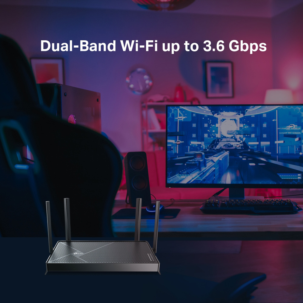 TP-LINK router Archer BE230, WiFi 7, 3600Mbps BE3600, Dual Band, V2.0 - Image 3