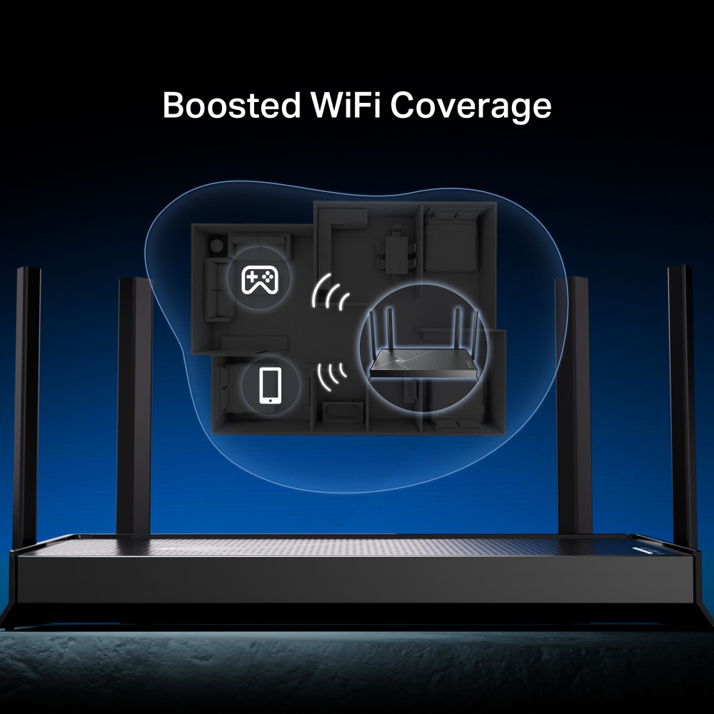 TP-LINK router Archer BE230, WiFi 7, 3600Mbps BE3600, Dual Band, V2.0 - Image 5
