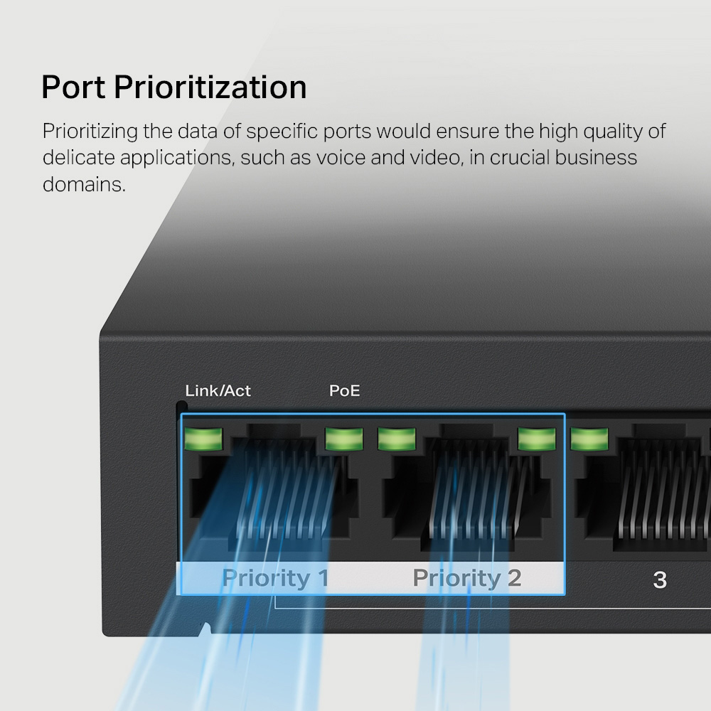 MERCUSYS desktop switch MS110P, 10x 10/100Mbps θύρες, PoE+, V1.0 - Image 9