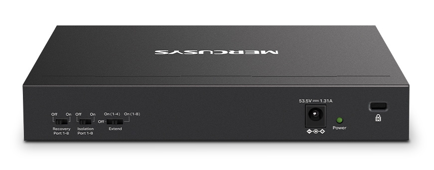 MERCUSYS desktop switch MS110P, 10x 10/100Mbps θύρες, PoE+, V1.0 - Image 12