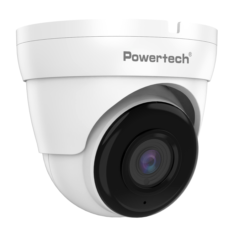 POWERTECH υβριδική κάμερα CCTV PT-1589 με μικρόφωνο & υπέρυθρα, 8MP, 2.8mm, IP66 - Image 2