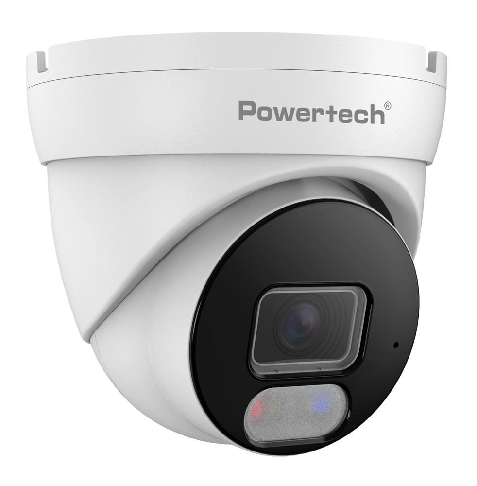 POWERTECH IP κάμερα PT-1593 με μικρόφωνο & Full Color λειτουργία, 8MP, 2.8mm, PoE, IP67 - Image 2