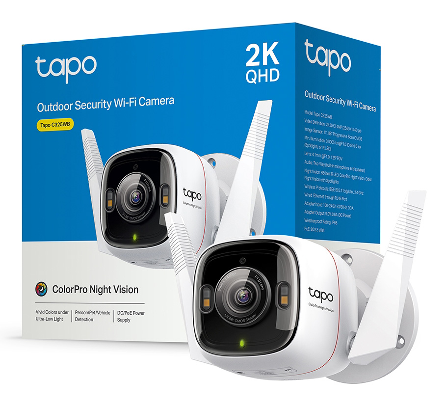 TP-LINK smart κάμερα Tapo C325WB, 2K, WiFi, IP66, V2.0 - Image 10