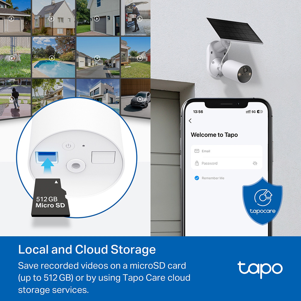 TP-LINK smart ηλιακή κάμερα Tapo C410 KIT, 2K/3MP, WiFi, IP65, V2.0 - Image 13