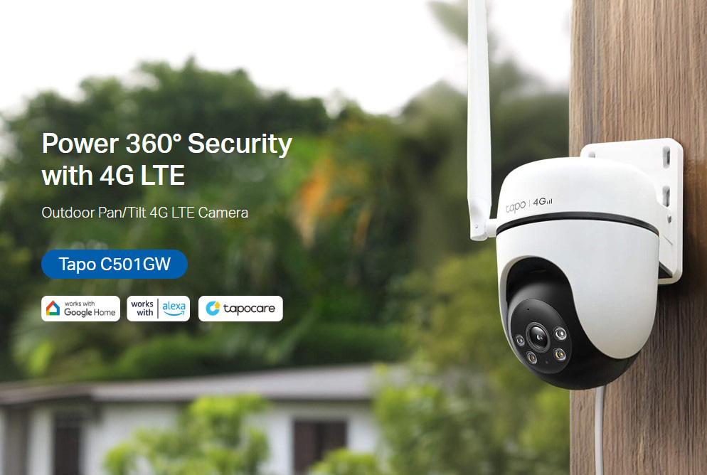 TP-LINK smart κάμερα Tapo C501GW, 1080p, 4G, PTZ, IP66, V2.0 - Image 2