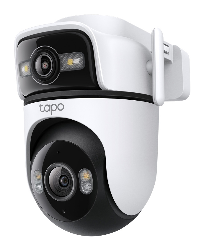 TP-LINK smart κάμερα Tapo C545D, dual lens, 2K/3MP, WiFi, PTZ, IP66, V1.0